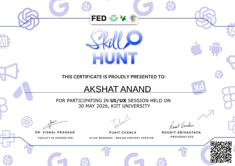 UI/UX Certificate